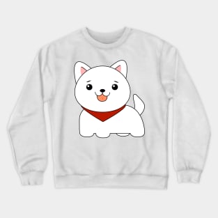 Puppy, Sweet Cute Dog, Dog, Woof Woof, Husky Crewneck Sweatshirt